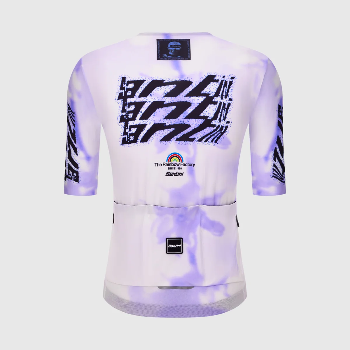 MAGLIA M/C DIS. GRAVEL WORLD SERIES LILA  - Imagen 2