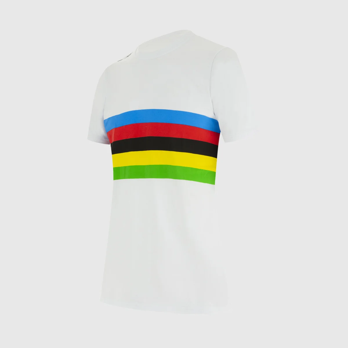 UCI WORLD CHAMPION RAINBOW STRIPES WOMEN'S T-SHIRT - Imagen 3