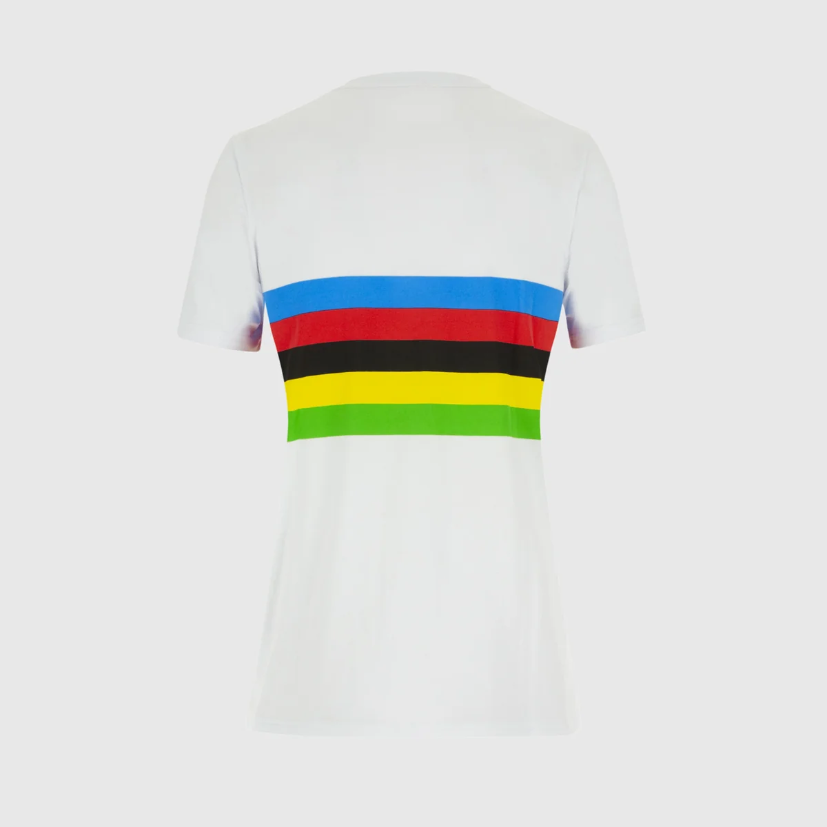 UCI WORLD CHAMPION RAINBOW STRIPES WOMEN'S T-SHIRT - Imagen 2