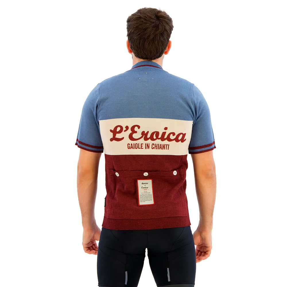 Jersey Eroica lana azu  - Imagen 2